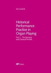 Cover von Historical Performance Practice in Organ Playing (without music book)