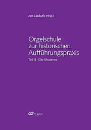 Cover von Orgelschule zur historischen Aufführungspraxis 3