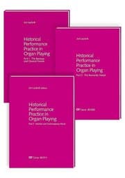 Cover von Historical Performance Practice in Organ Playing. Vol. 1-3 + sheet music volume