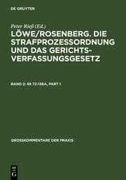Cover von Paragraphen 72-136a