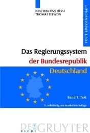 Cover von Das Regierungssystem der Bundesrepublik Deutschland