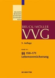 Cover von Lebensversicherung §§ 150-171