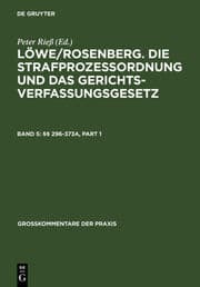 Cover von §§ 296-373a