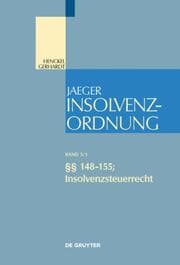 Cover von §§ 148-155 - Insolvenzsteuerrecht