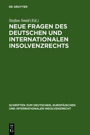 Cover von Neue Fragen des deutschen und internationalen Insolvenzrechts