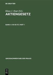 Cover von §§ 95-117