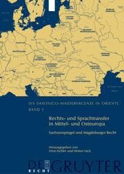 Cover von Rechts- und Sprachtransfer in Mittel- und Osteuropa
