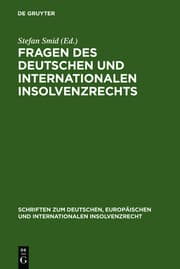Cover von Fragen des deutschen und internationalen Insolvenzrechts