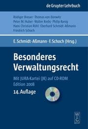 Cover von Besonderes Verwaltungsrecht