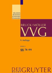 Cover von VVG - Großkommentar zum Versicherungsvertragsgesetz 3