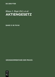 Cover von Aktiengesetz 3