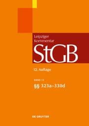 Cover von StGB §§ 323a-330d