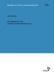 Cover von Der Basistarif in der privaten Krankenversicherung