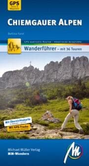 Cover von Chiemgauer Alpen MM-Wandern Wanderführer Michael Müller Verlag