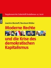 Cover von Moderne Rechte und die Krise des demokratischen Kapitalismus