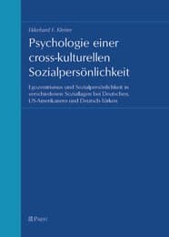 Cover von Psychologie einer cross-kulturellen Sozialpersönlichkeit