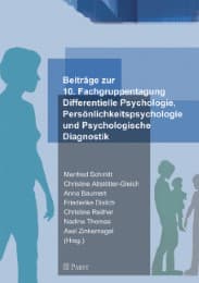 Cover von Beiträge zur 10. Arbeitstagung der Fachgruppe Differentielle Psychologie, Persönlichkeitspsychologie und Psychologische Diagnostik