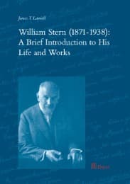 Cover von William Stern (1871-1938): A Brief Introduction to His Life and Work