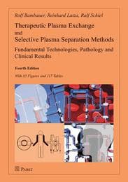 Cover von Therapeutic Plasma Exchange and Selective Plasma Separation Methods