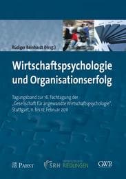 Cover von Wirtschaftspsychologie und Organisationserfolg