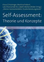 Cover von Self-Assessment: Theorie und Konzepte