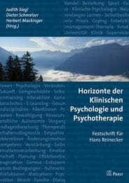 Cover von Horizonte der Klinischen Psychologie und Psychotherapie