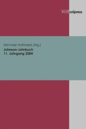 Cover von Johnson-Jahrbuch Bd. 11 / 2004
