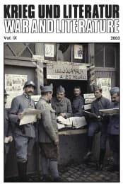 Cover von Krieg und Literatur / War and Literature Vol. IX 2003