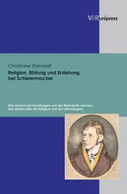 Cover von Religion, Bildung und Erziehung bei Schleiermacher
