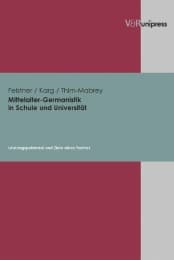 Cover von Mittelalter-Germanistik in Schule und Universität