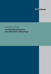 Cover von Arbeitszeitgestaltung in der stationären Altenpflege