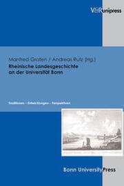 Cover von Rheinische Landesgeschichte an der Universität Bonn