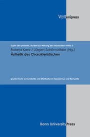 Cover von Ästhetik des Charakteristischen