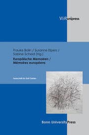 Cover von Europäische Memoiren / Mémoires européens