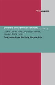 Cover von Topographies of the Early Modern City