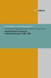 Cover von Niederländisch-Deutsche Kulturbeziehungen 1600-1830