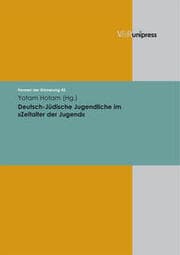 Cover von Deutsch-Jüdische Jugendliche im 'Zeitalter der Jugend'