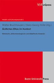 Cover von Ärztliches Ethos im Kontext