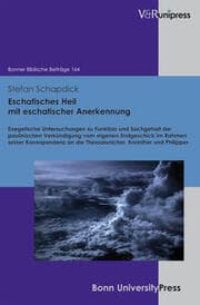 Cover von Eschatisches Heil mit eschatischer Anerkennung