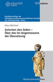 Cover von Zwischen den Zeilen - Über das Un-Angemessene der Übersetzung