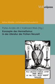 Cover von Konzepte des Hermetismus in der Literatur der Frühen Neuzeit
