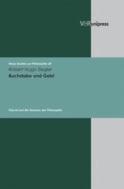 Cover von Buchstabe und Geist