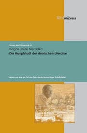 Cover von 'Die Hauptstadt der deutschen Literatur'