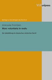 Cover von Mors voluntaria in reatu