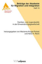 Cover von Familien- und Jugendpolitik in der Einwanderungsgesellschaft