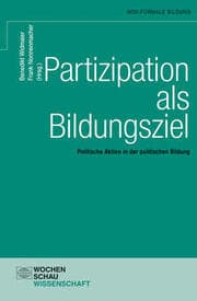 Cover von Partizipation als Bildungsziel