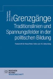 Cover von Grenzgänge - Traditionslinien und Spannungsfelder in der politischen Bildung