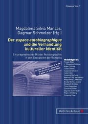 Cover von Der 'espace autobiographique</I> und die Verhandlung kultureller Identität