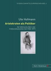 Cover von Aristokraten als Politiker