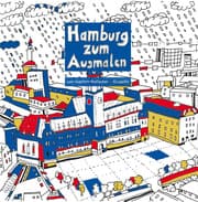 Cover von Hamburg zum Ausmalen
